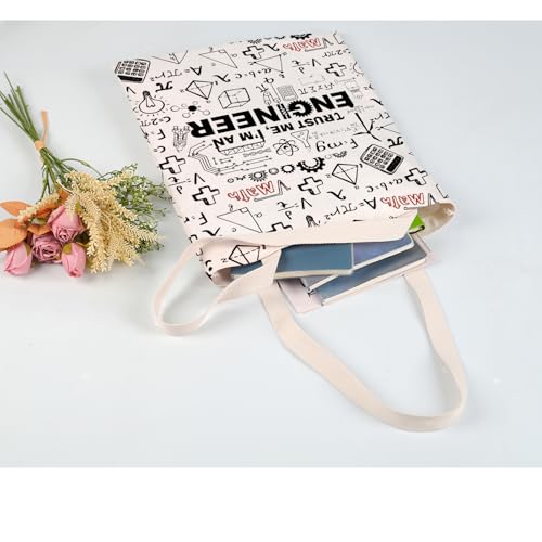 Bolso tipo tote divertido para ingenieros: 'Trust Me I'm An Engineer', para compras y regalo, diseño de humor tecnológico miniatura 5