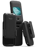 Encased Phone Holster for SmartFlip/Alcatel Go Flip 3 Belt Clip Case (DuraClip Series) (4052R / 4052C / 4052W)
