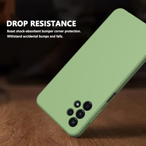 Image of for Samsung Galaxy A13 4G Case Green, Scratch Resistant with Soft Touch, Slim Thin Phone Cover for Samsung Galaxy A13 4G