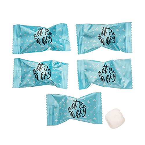 Caramelos de menta It's a Boy en bolsa de 13 oz con 100 mentas envueltas 4
