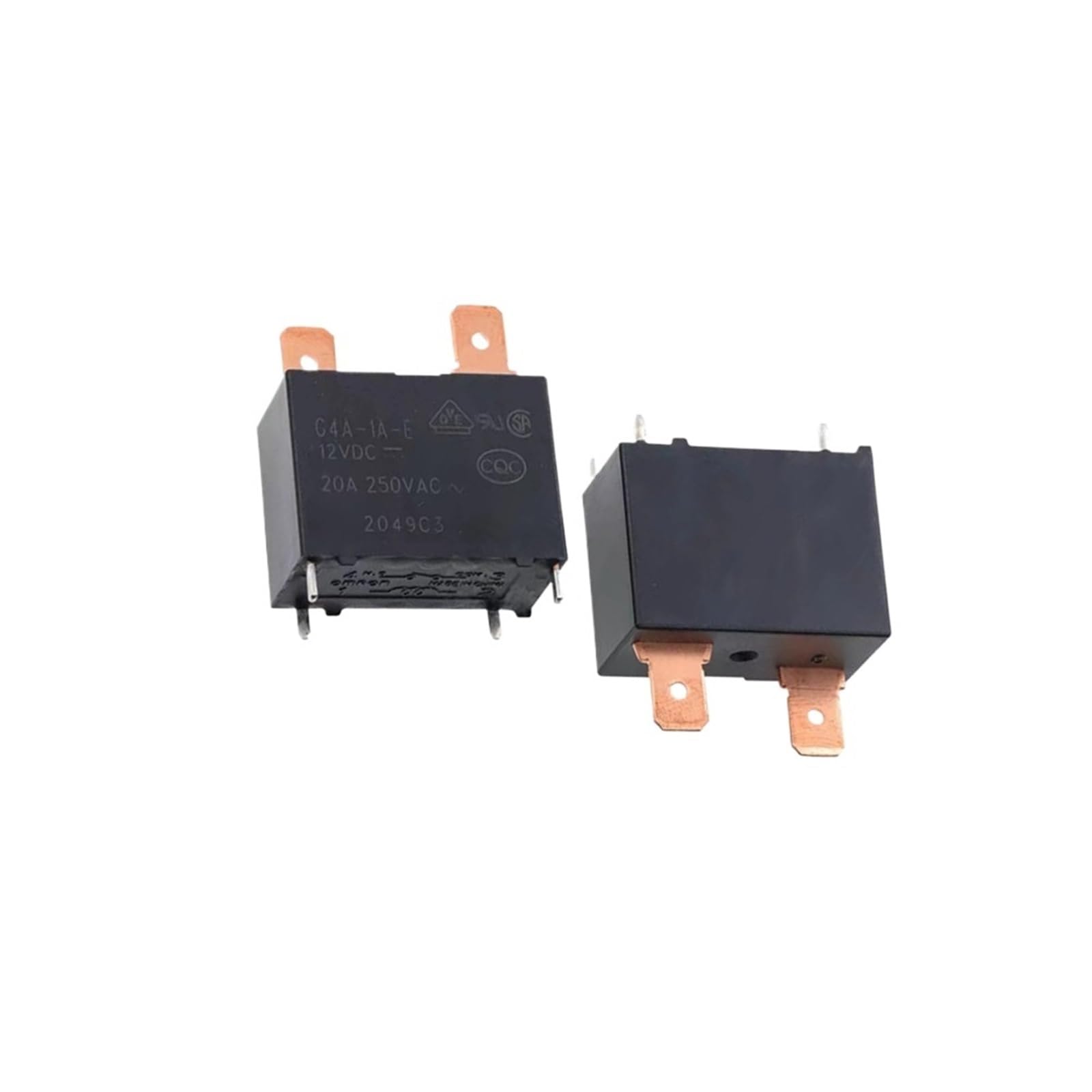 5 piezas 10 piezas relé G4A-1A-E-12VDC G4A-1A-E-24VDC G4A-1A-PE-12VDC 24VDC 24V 5V relé de calentador de agua de aire acondicionado(10PCS G4A-1A-E-12VDC)
