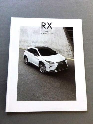 2019 Lexus RX F Sport RX350 RX450h 56-page Car Sales Brochure Catalog - RX450L