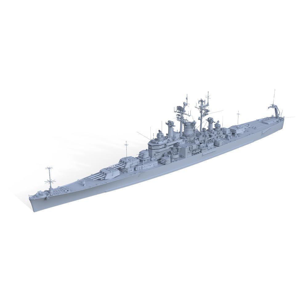 MRY-SFW SSC600570-A 1/600 model wojskowy US Navy Newport News ciężki krążownik