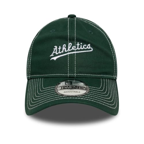 Casquette de baseball Contrast stitch 9Twenty Athletics coton - vue 3