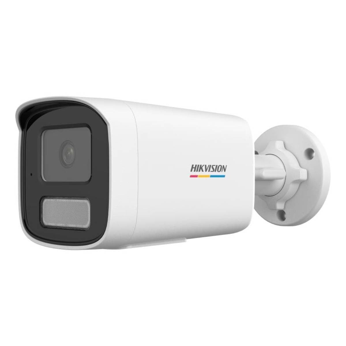 Hikvision Cámara de Seguridad IP ColorVu Value Bullet PoE 4MP 4mm Exterior IP67 - DS-2CD1T47G2H-LIU(4mm)