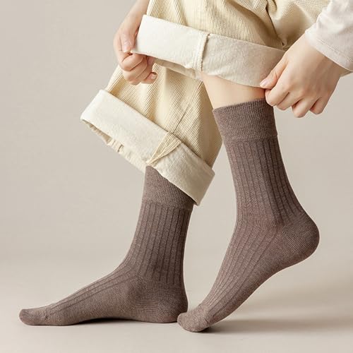 10 Pairs of Retro Colorful Athletic Socks for Women, Solid Color, Above Ankle Crew Stretch Socks for Girls2