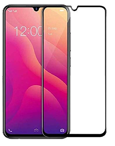 Image of Full Glue Edge to Edge Tempered Glass Screen Protector Compatible with VIVO V11 /V11 PRO with Free Complete Easy Installation Kit.