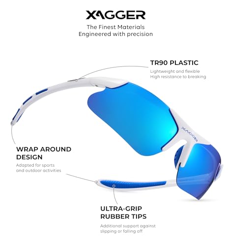 Image of Kids Youth Polarized Sports Sunglasses for Boys Girls Baseball Softball Glasses TR90 Frame