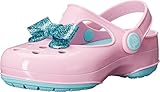 crocs Carlie Glitter Bow Mary Jane Carlie Glittle Clog (Toddler/Little Kid)