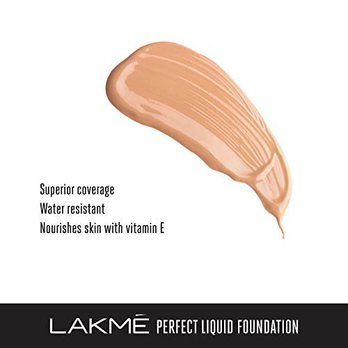 Image of Lakme Eyeconic Lash Curling Mascara- Black, 9ml and Lakme Perfecting Liquid Foundation, Marble, 27ml