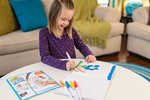 Image of Crayola Color Wonder Paintbrush Pens & Paper, Mess Free Coloring for Toddlers, Painting Set, Toddler Arts & Crafts, Kids Gift, 6 Piece Set (Pack of 2)