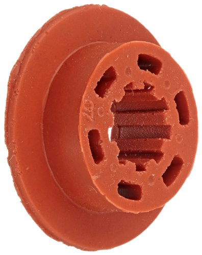 GE WR02X12008 Genuine OEM Evaporator Fan Grommet (Red) for GE Refrigerator