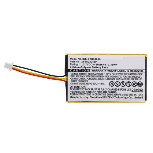 DRAWBELL Battery for Turtle Beach Ear Force,Stealth 400,Stealth 500,Stealth 600,Ear Force Stealth 520,Stealth 520,Stealth 700,Part NO:FT603048P (900mAh/3.7V)