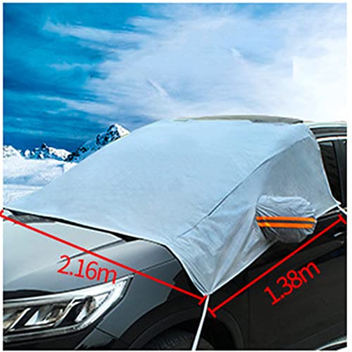 Couverture de neige de pare-brise résout le grattage de glace bâche voiture hiver