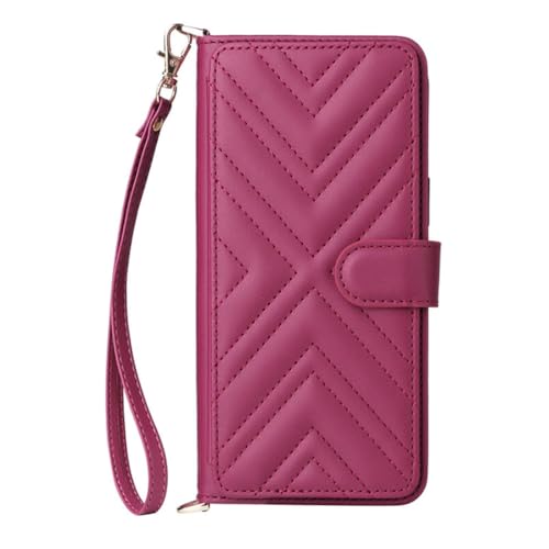Étui portefeuille iPhone 17 Pro Max violet idéal pour vos sorties
