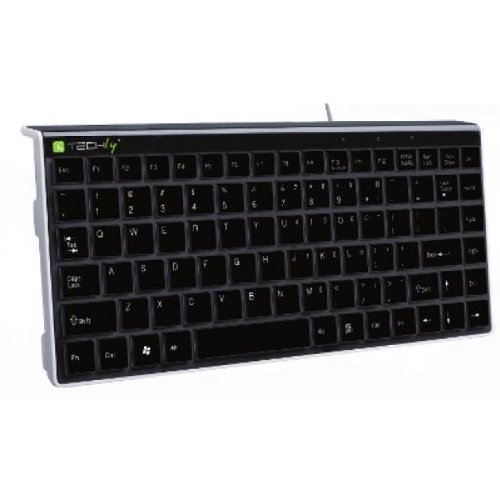 Preisvergleich Produktbild Mini Ps2 / Usb Keyboard Black Multim.