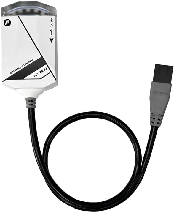 White CAN GPS module with coiled cable
