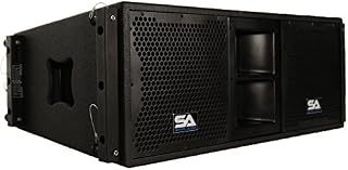 Seismic Audio SALA-210 Passive 2 x 10 Line Array Speaker with Dual Compression