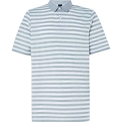 Polo Homme Oakley Aero Striped respirant et extensible pour activités sportives d'été