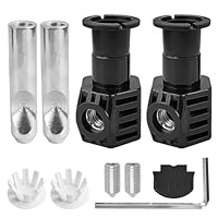 WC Befestigungsset, Intelligentes WC Sitz Befestigungsset für Wandhängende Toiletten, WC Befestigung, Zubehör für die Toiletteninstallation, Befestigungsset für Wandhängende Toilette mit Schraubenschl