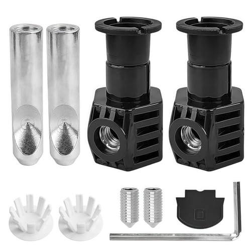 WC Befestigungsset, Intelligentes WC Sitz Befestigungsset für Wandhängende Toiletten, WC Befestigung, Zubehör für die Toiletteninstallation, Befestigungsset für Wandhängende Toilette mit Schraubenschl