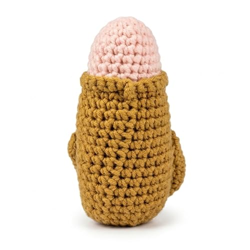 HAIDWEN Handmade Positive Doll - Positive Plushies,Cute Crochet DollWeird Gag Stuff Gifts for Friends,Boyfriends, Husband