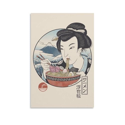 G gA[g Cg A Taste of Japan 킢 |X^[ LoX vg  ǂ̊G CeA16x24inch(40x60cm)