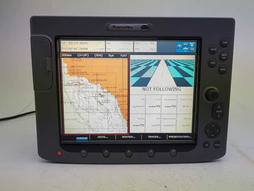 Image of Raymarine E02013 E120 12.1-inch Waterproof Navigation Display and Marine GPS /Chartplotter With Fishfinder