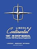 1967-1968 Lincoln Continental Shop Manual