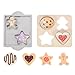 Wooden Gingerbread Cookie Baking Set, Play Food Sets...