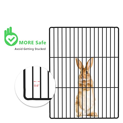 Funlax Small Animal Playpen, Pet Playpen, Wire Animal Fence, Ideal For Guinea Pig, Hamster, Rabbit, Small Animals, Hedgehog, Pet Fence, Small Animal Fence Training Pen #TOP3