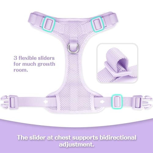 Sunraymascota No Pull Dog Harness Escape Proof, Adjustable Mesh Puppy Vest by Sunraymascota - Used condition - Image 4
