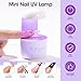 Gellen French Tips 3 in 1 Soft Gel Nail Tips Kit - Soft Gel Nail Tips with Tip Base Coat Top Coat, 240pcs Brown Medium Coffin Nails Fake Nail with Solid UV Nail Glue Nail Extension Kit for Gift