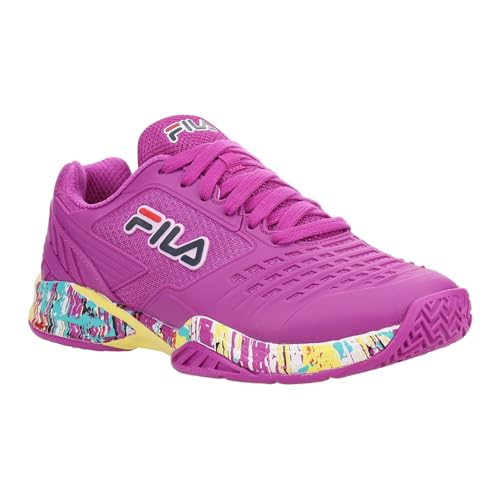Fila Womens Axilus 2 Energized Tennis Sneakers Shoes - Purple - Size 12 M2