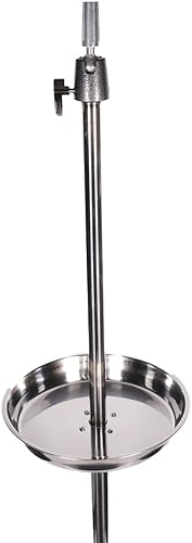 Miniatura 4 de Hair Art Soporte de maniquí de acero inoxidable con bandeja, 5 pies de alto