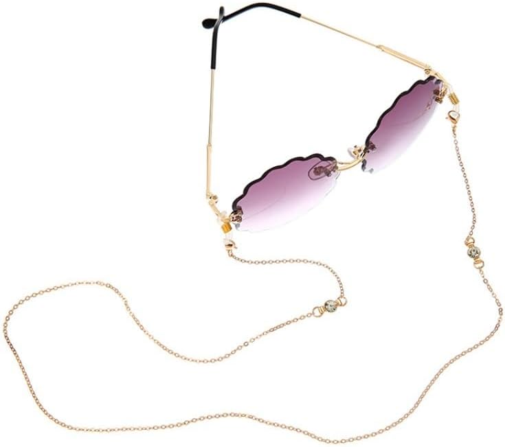 Casual Diamond Eyeglass Chain Neck Hanging Rope Versatile Sunglasses Accessories