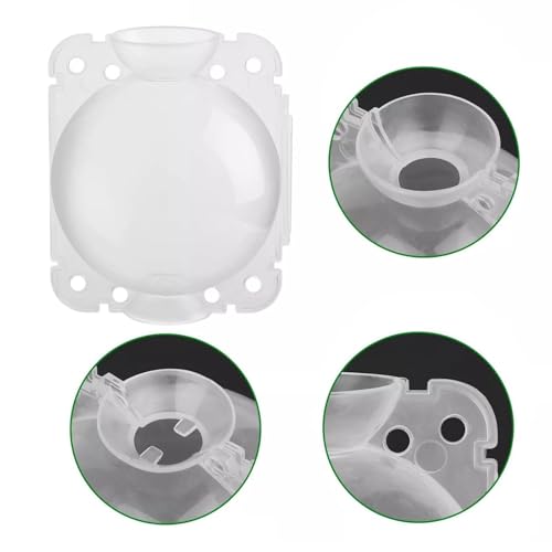 Tkxjry 6 Stücke Wachstumsbox für Indoor Outdoor, 8CM Pflanzenwurzel Wachstumsbox, 250 ml Pflanzenwurzelgerät, Wachstumsbox Plant Rooting Ball, Pflanzenwurzelkugeln, Für Gartenpfropfung Wurzelbildung