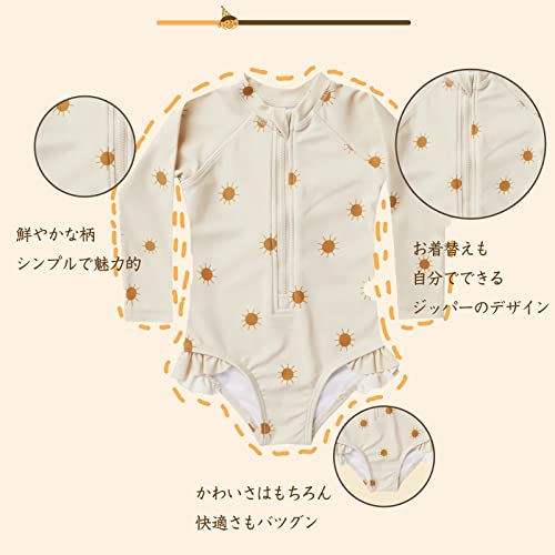 水着 子供水着 スイムウェア ラッシュガード 子供 オールイ