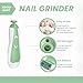 24 in 1 Baby Health Care and Grooming Kit - Newborn Essentials, Baby Must Haves for Boys & Girls, New Baby Gift Includes Electric Nail Trimmer Baby Nasal Aspirator (Green)
