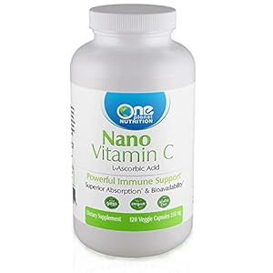 One Planet Nutrition Nano Vitamin C – Water Soluble Vitamin C for Men & Women, Natural Non GMO Vitamin C for Immune…