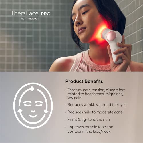 image for TheraFace PRO Microcurrent Facial Device - 8-in-1 Compact Face Massage