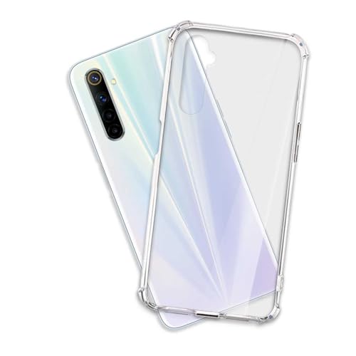mtb more energy® Funda Soft Armor para Realme 6 (6.5'') - Esquinas reforzadas - 1.5mm TPU - Carcasa Anti Shock Cover Case Estuche