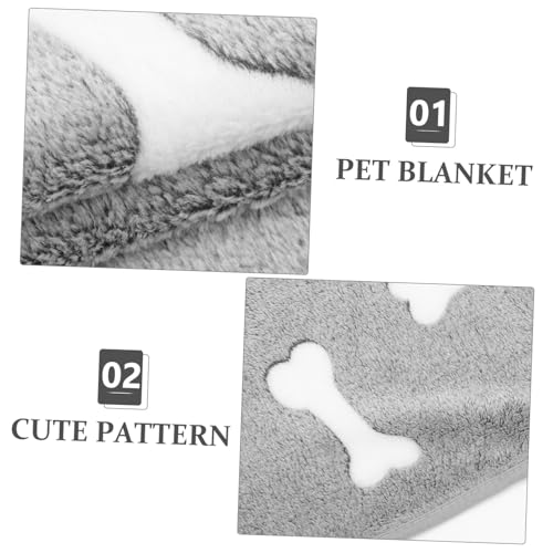 Couverture polaire pour animaux de compagnie Milisten chaude et douce 5 pièces