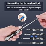 Precision Screwdriver Set 115 in 1, Tool Kit with 98 Bits, Magnetic Screwdriver Set for Watches, Laptop, Mobile Phones, PC, Tablet, Camera, PS4, PS5, Xbox, Electronic, Glasses and Toys Repair