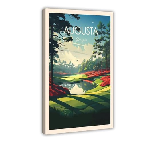 Poster Augusta National Golf Club déco chambre et salon 40x60