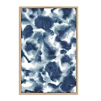 SIGNWIN Framed Canvas Wall Art Ink Painting Canvas Prints Home Artwork Decoration for Living Room,Bedroom - 16x24 inches