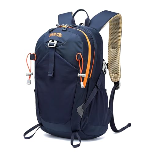Mochila para Trilha ROYAL MOUNTAIN Dobrável para Viagem, Azul marinho, 20L, Moderno