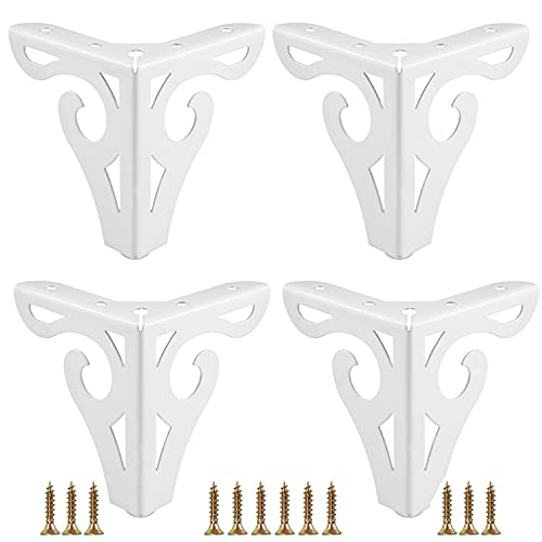Pieds de meubles en métal fleuri moderne Feng Shui pour canapé et table