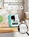 Phomemo Label Maker, M220 Thermal Label Printer, Portable Bluetooth Wireless Inkless 3 Inch Barcode Printer, Great for Home, School & Office, Compatible with Phone, PC, with 3 Label