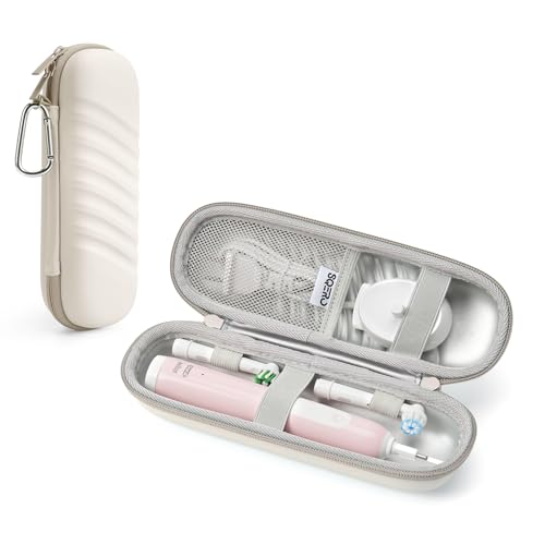 SQERO 2.0 Étui de voyage pour brosse à dents électrique, Compatible avec les brosses à dents...